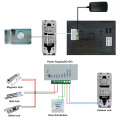 Professional 9 Inch Indoor Monitors Intercom System